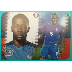 Bacary SAGNA - Poster de l'Equipe de France