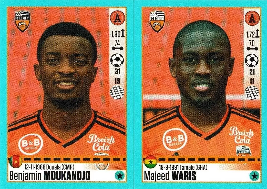 Foot 2016-17 - Benjamin Moukandjo - Majeed Waris - Lorient