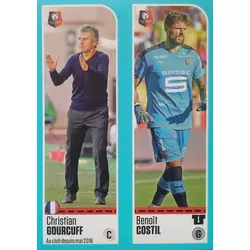 Christian Gourcuff - Benoît Costil - Rennes