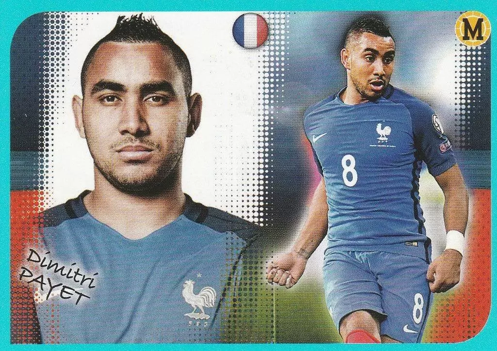 Foot 2016-17 (France) - Dimitri PAYET - Poster de l\'Equipe de France