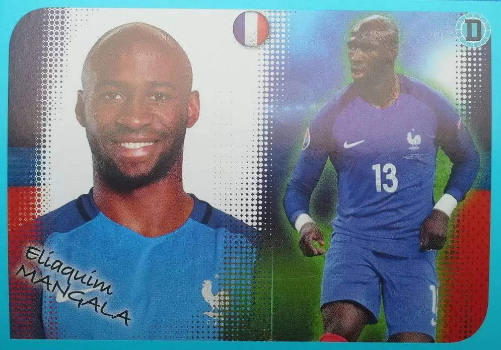Foot 2016-17 - Eliaquim MANGALA - Poster de l\'Equipe de France