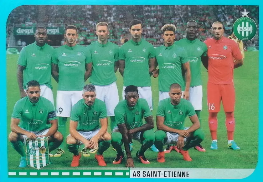 Foot 2016-17 (France) - Équipe Saint-Etienne - Saint-Etienne