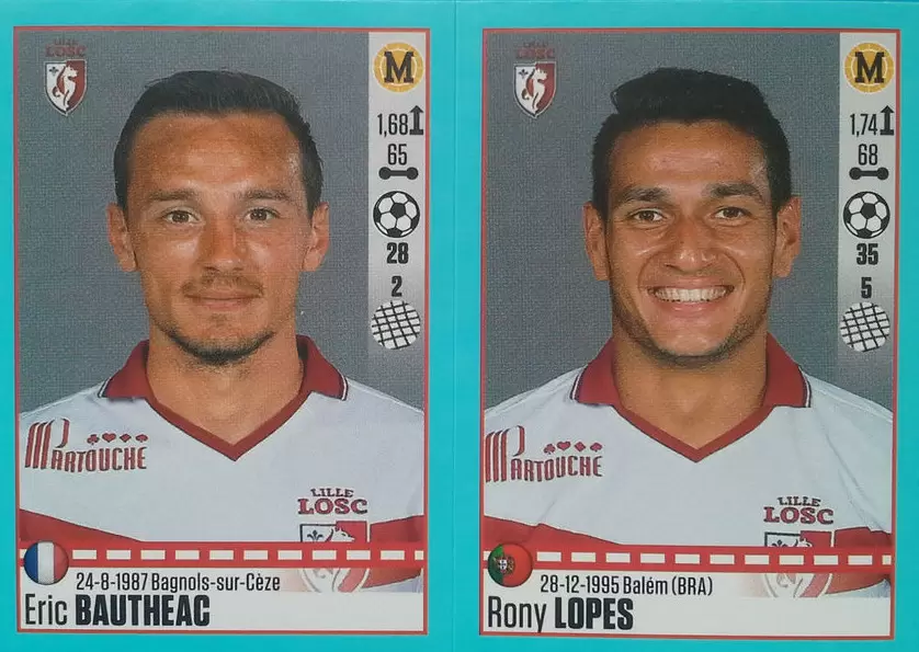 Foot 2016-17 - Eric Bautheac - Rony Lopes - Lille