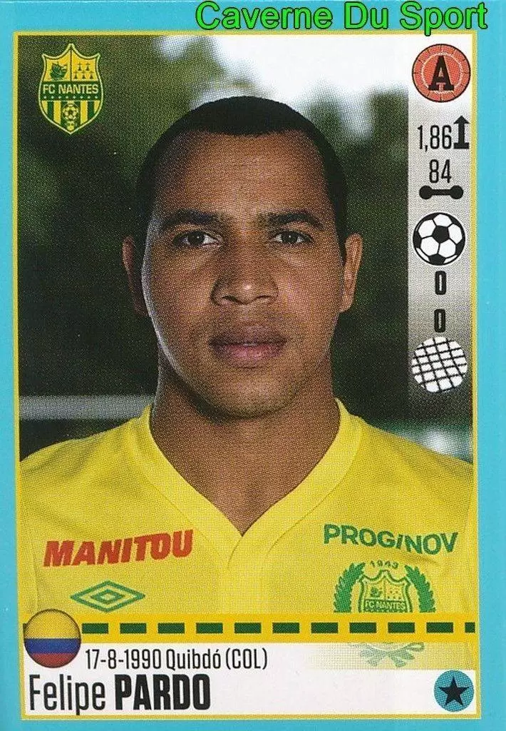 Foot 2016-17 - Felipe Pardo (Nantes) - Mercato hivernal