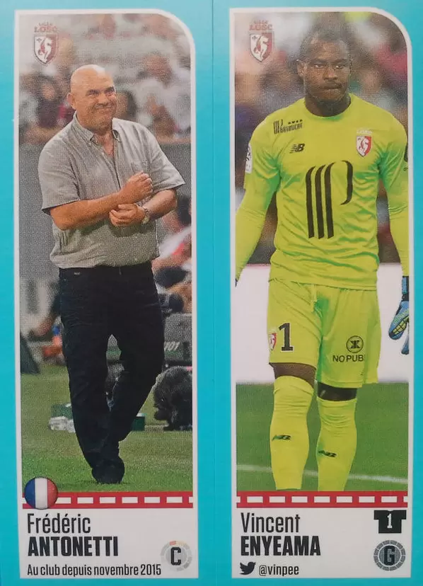 Foot 2016-17 (France) - Frédéric Antonetti - Vincent Enyeama - Lille