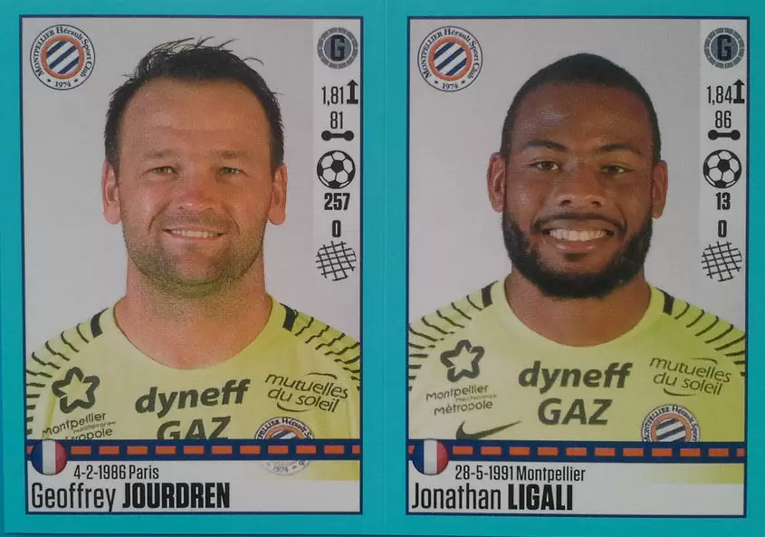 Foot 2016-17 - Geoffrey Jourdren - Jonathan Ligali - Montpellier