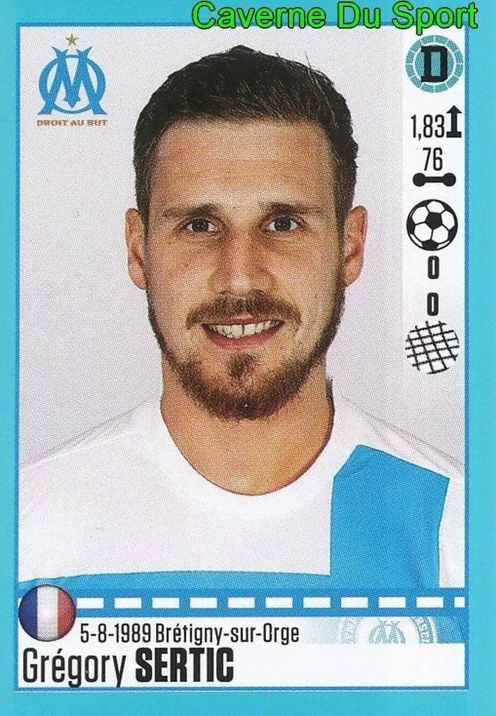 Foot 2016-17 (France) - Gregory Sertic (Marseille) - Mercato hivernal