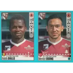 Habib Diallo - Mevlüt Erding - Metz