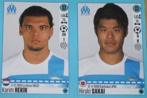 Foot 2016-17 (France) - Karim Rekik - Hiroki Sakai - Marseille