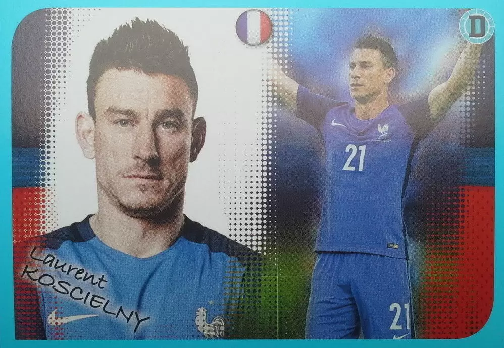Foot 2016-17 - Laurent KOSCIELNY - Poster de l\'Equipe de France