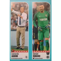 Leonardo Jardim - Danijel Subasic - Monaco