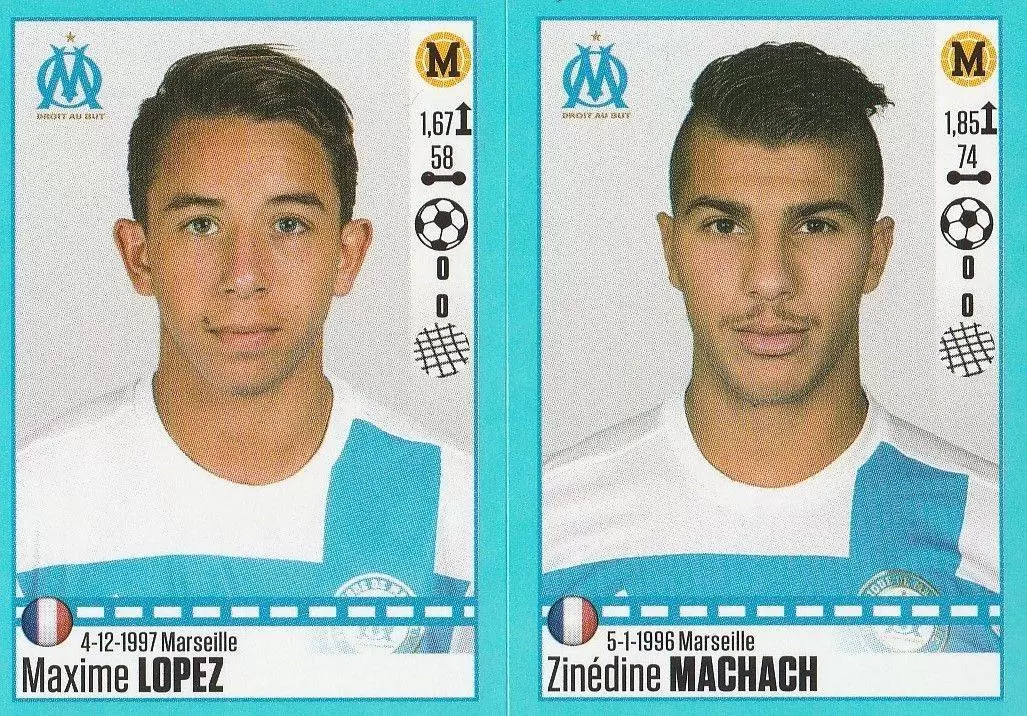 Foot 2016-17 - Maxime Lopez - Zinédine Machach - Marseille