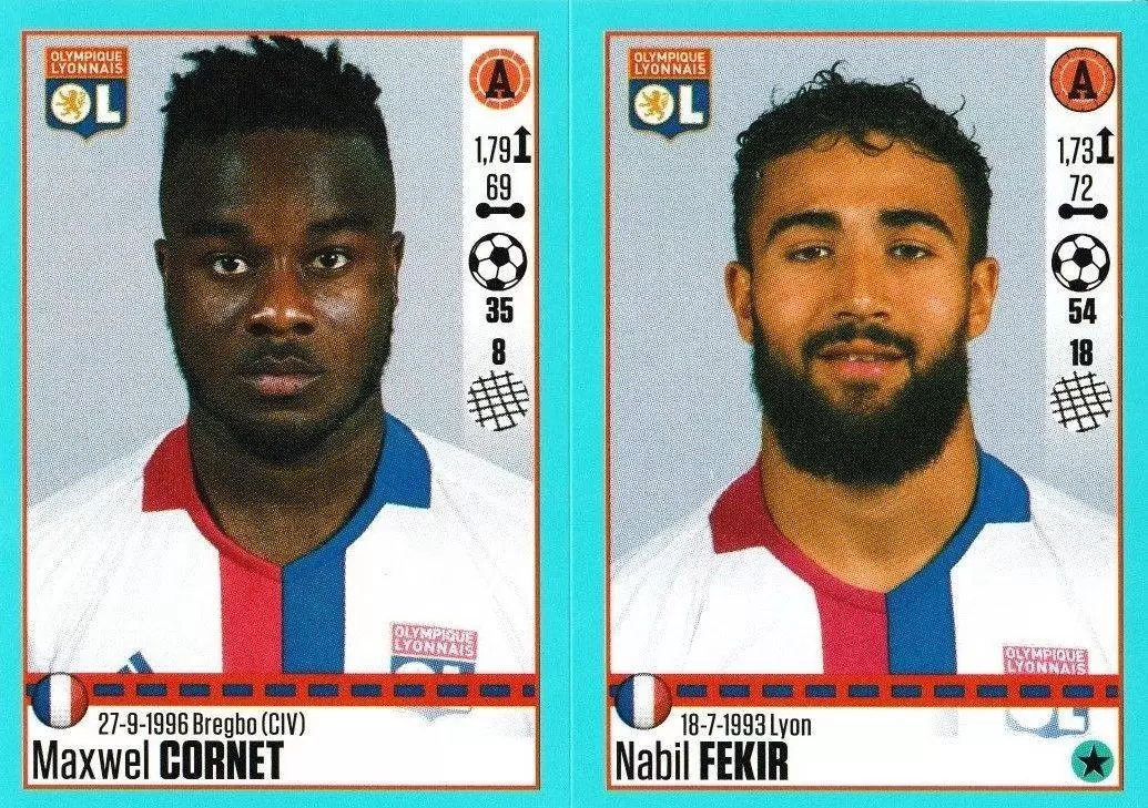 Foot 2016-17 - Maxwel Cornet - Nabil Fekir - Lyon
