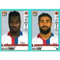 Maxwel Cornet - Nabil Fekir - Lyon