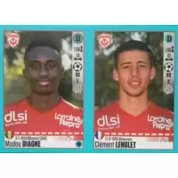 Modou Diagne - Clément Lenglet - Nancy