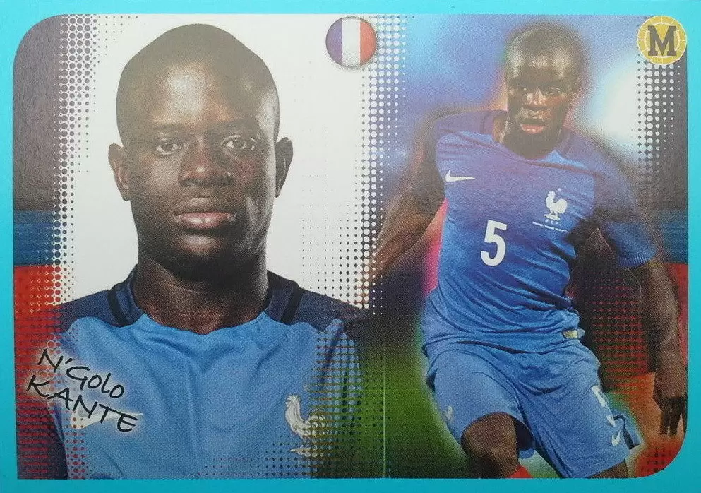 Foot 2016-17 - N\'Golo KANTE - Poster de l\'Equipe de France