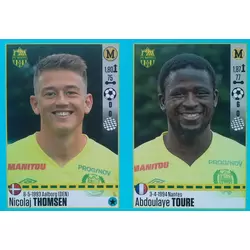 Nicolaj Thomsen - Abdoulaye Toure - Nantes