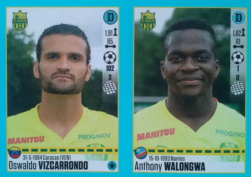 Foot 2016-17 - Oswaldo Vizcarrondo - Anthony Walongwa - Nantes