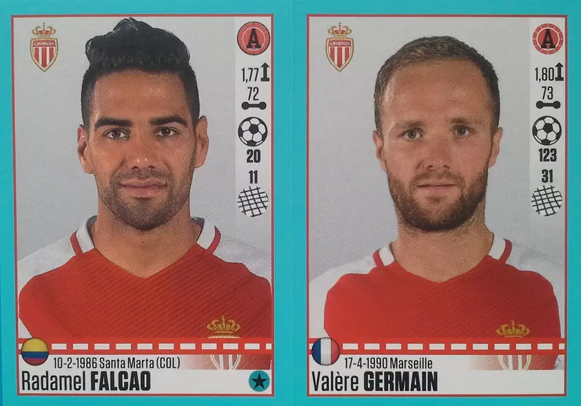 Foot 2016-17 - Radamel Falcao - Valère Germain - Monaco