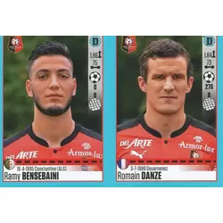 Ramy Bensebaini - Romain Danze - Rennes