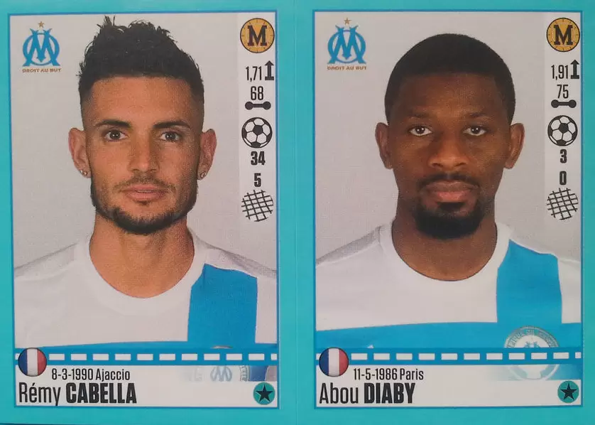 Foot 2016-17 - Rémy Cabella - Abou Diaby - Marseille