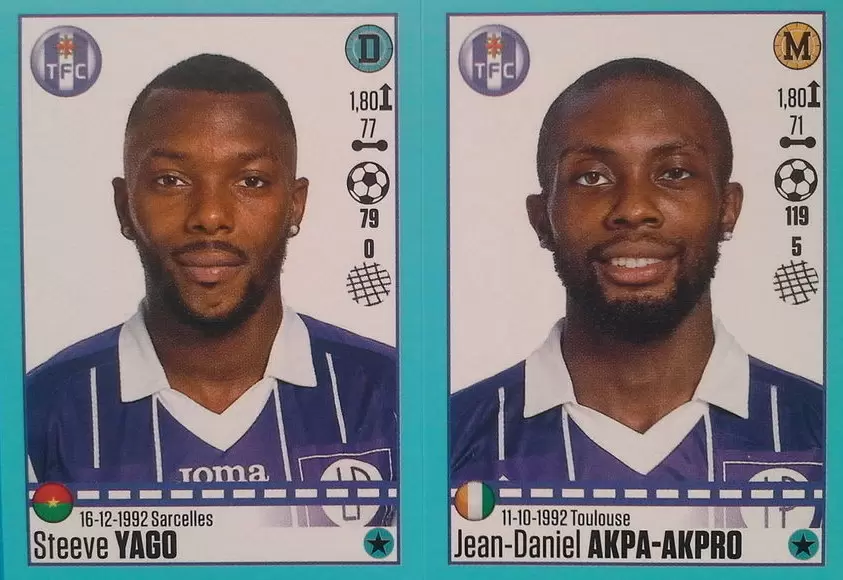 Foot 2016-17 - Steeve Yago - Jean-Daniel Akpa-Akpro - Toulouse