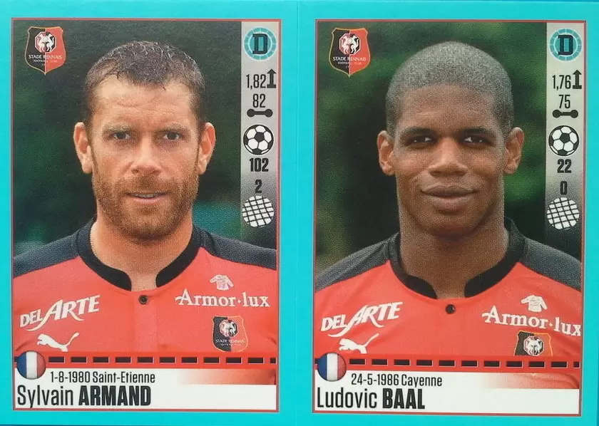 Foot 2016-17 - Sylvain Armand - Ludovic Baal - Rennes