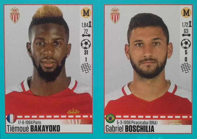 Foot 2016-17 - Tiémoué Bakayoko - Gabriel Boschilia - Monaco