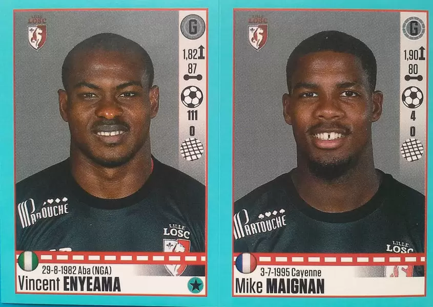 Foot 2016-17 - Vincent Enyeama - Mike Maignan - Lille