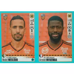 Walid Mesloub - Arnold Mvuemba - Lorient