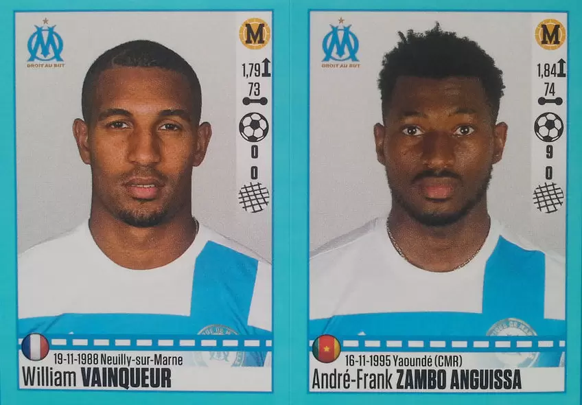 Foot 2016-17 - William Vainqueur - André-Frank Zambo Anguissa - Marseille