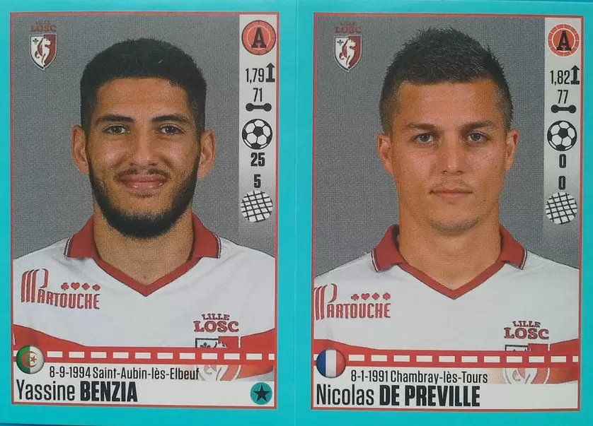 Foot 2016-17 - Yassine Benzia - Nicolas De Preville - Lille