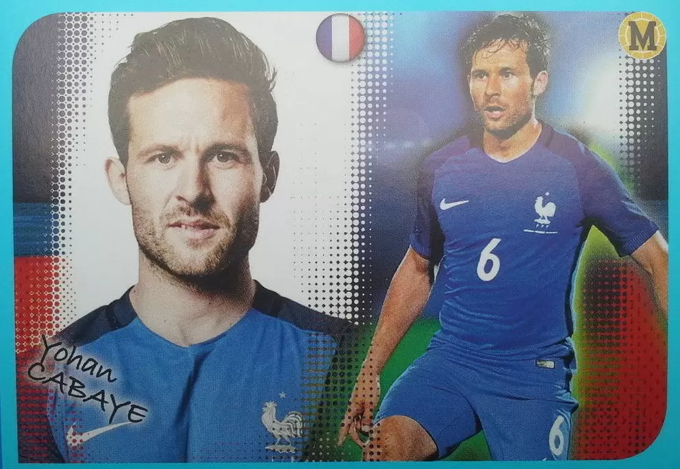 Foot 2016-17 - Yohan CABAYE - Poster de l\'Equipe de France