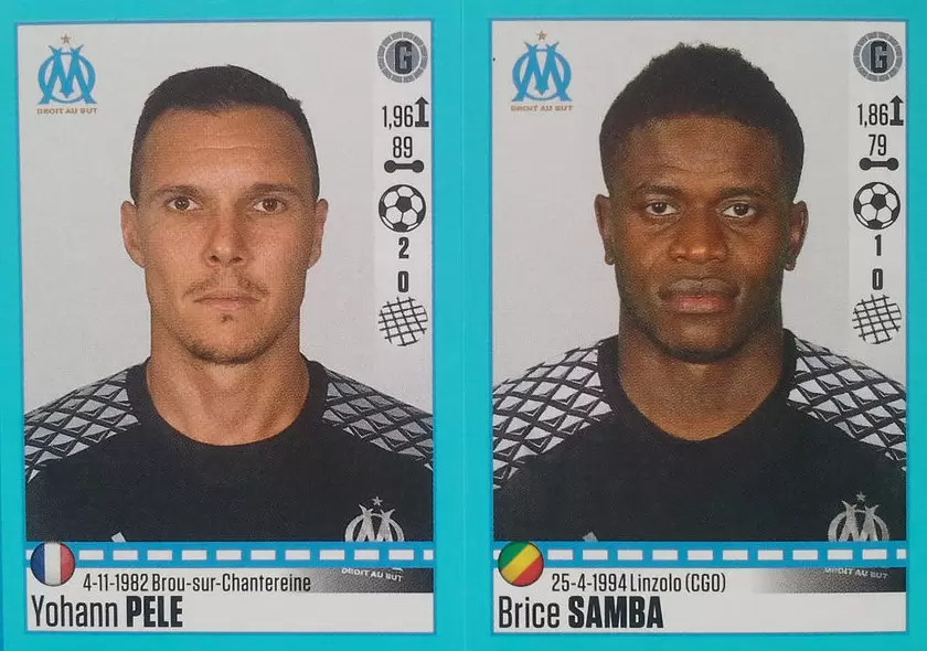 Foot 2016-17 - Yohann Pele - Brice Samba - Marseille