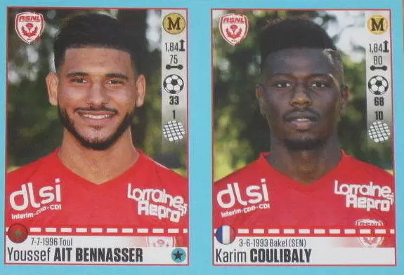 Foot 2016-17 - Youssef Ait Bennasser - Karim Coulibaly - Nancy