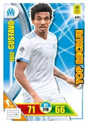 Adrenalyn XL 2017-18 - Luiz Gustavo - Olympique de Marseille - Top Recrue