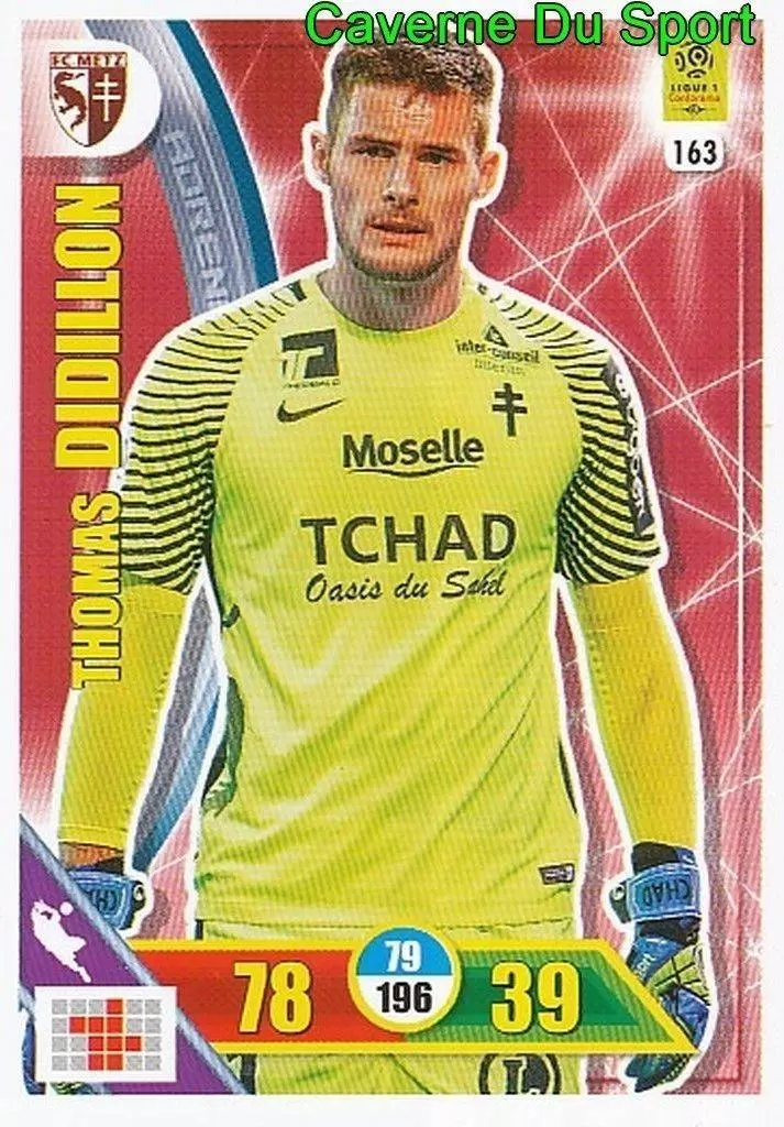 Adrenalyn XL 2017-18 - Thomas Didillon - FC Metz
