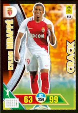 Adrenalyn XL 2017-18 - Kylian Mbappé - AS Monaco