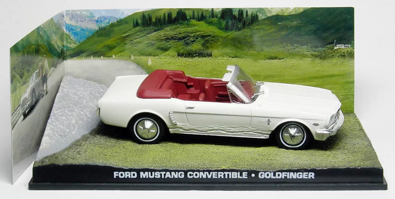 Les voitures de James Bond 007 - Ford Mustang Convertible