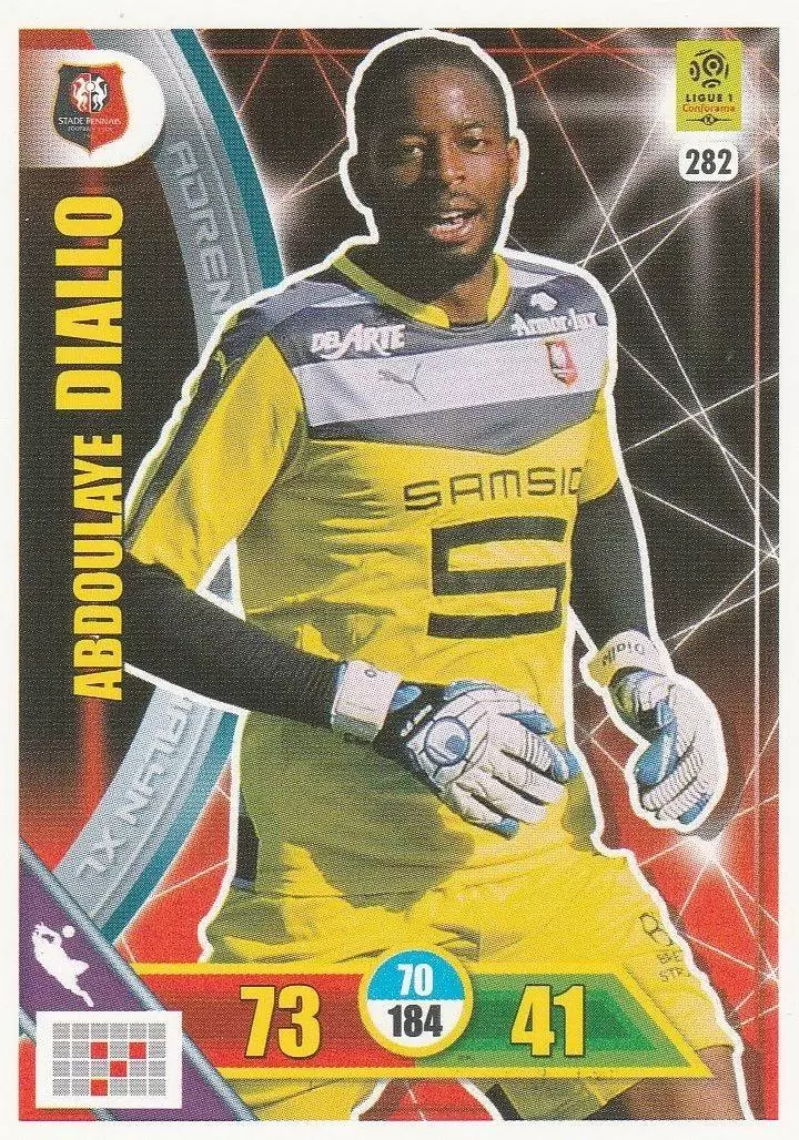 Adrenalyn XL 2017-18 - Abdoulaye Diallo - Stade Rennais