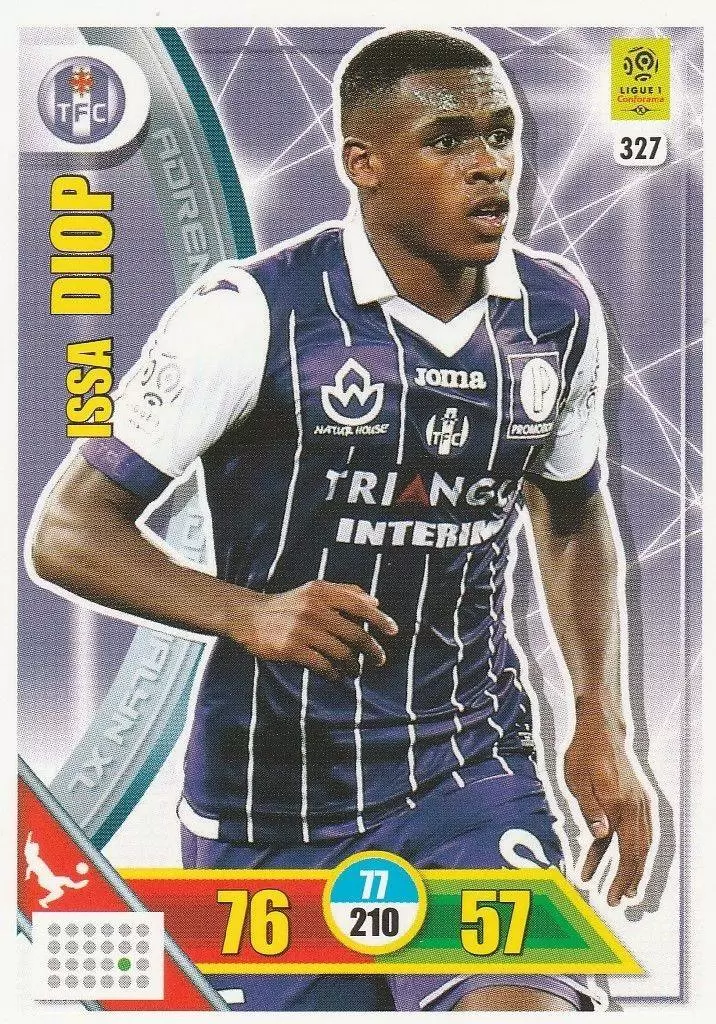 Adrenalyn XL 2017-18 - Issa Diop - Toulouse FC
