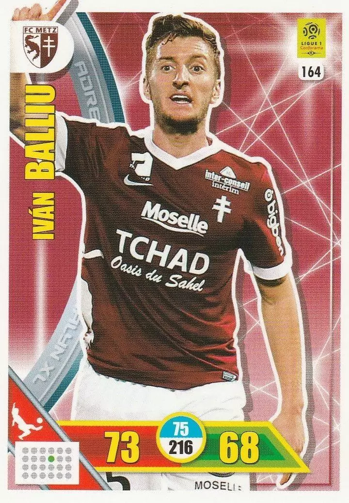 Adrenalyn XL 2017-18 - Iván Balliu - FC Metz
