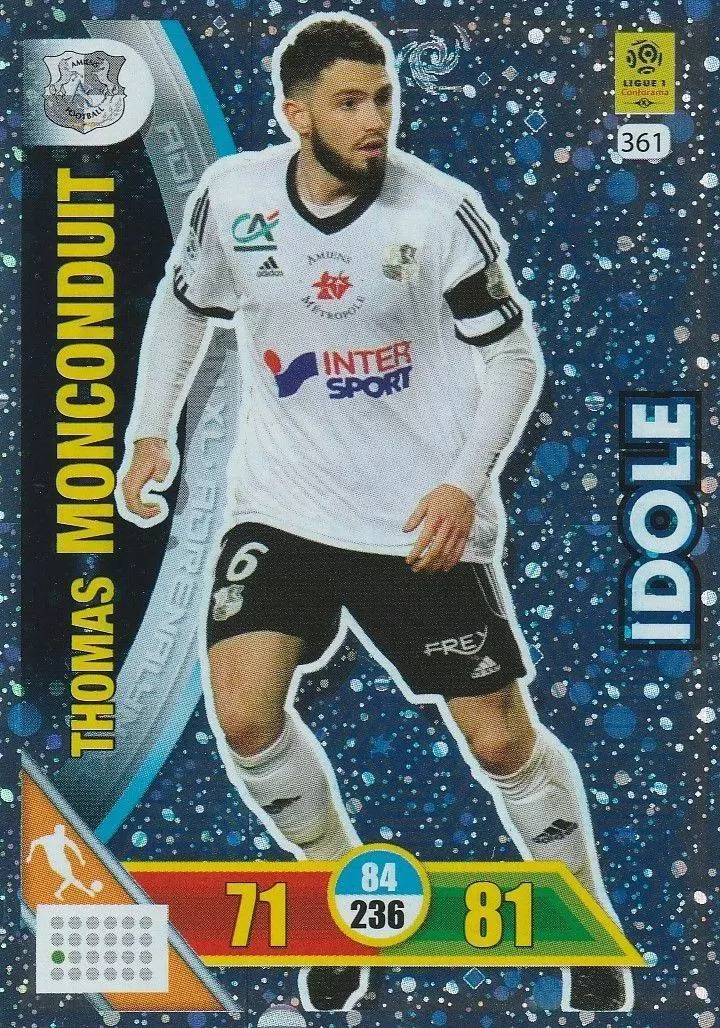 Adrenalyn XL 2017-18 - Thomas Monconduit - Amiens SC