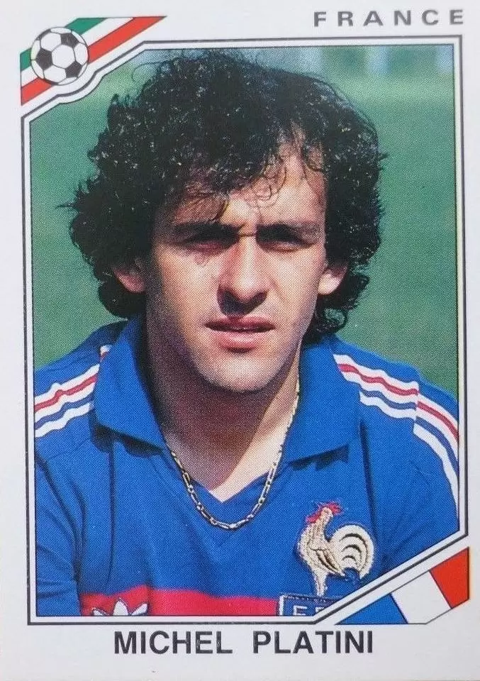 Mexico 86 World Cup - Michel Platini - France