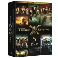 Pirates des Caraïbes - Coffret 5 DVD