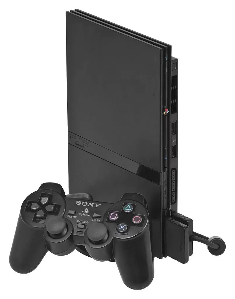 PlayStation 2 Stuff - PlayStation 2 Slim Black