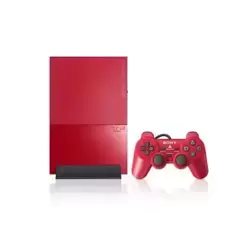 PlayStation 2 Slim Cinnabar Red