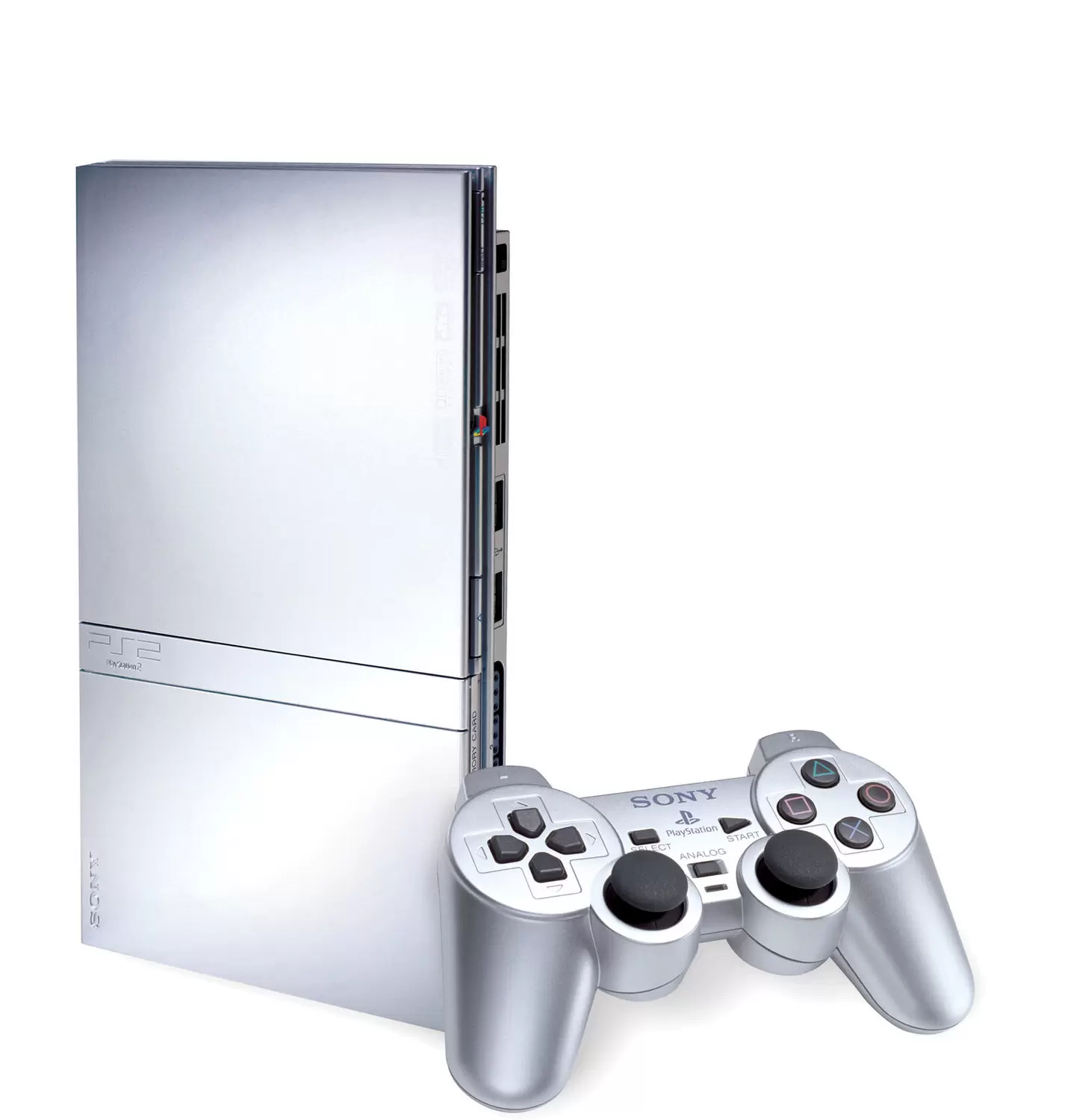 PlayStation 2 Stuff - PlayStation 2 Slim Silver