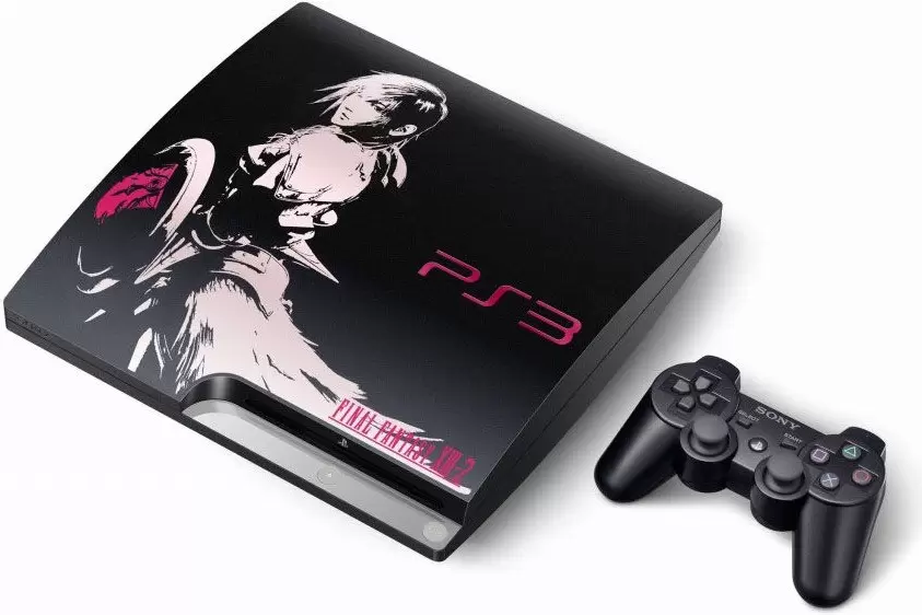 Matériel PlayStation 3 - PlayStation 3 Slim Final Fantasy XIII - Black