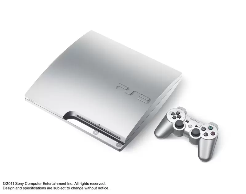 Matériel PlayStation 3 - PlayStation 3 Slim Satin Silver